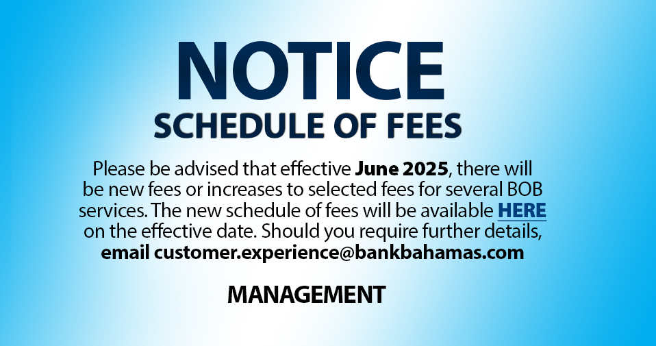 Schedule of Fees June 2025
